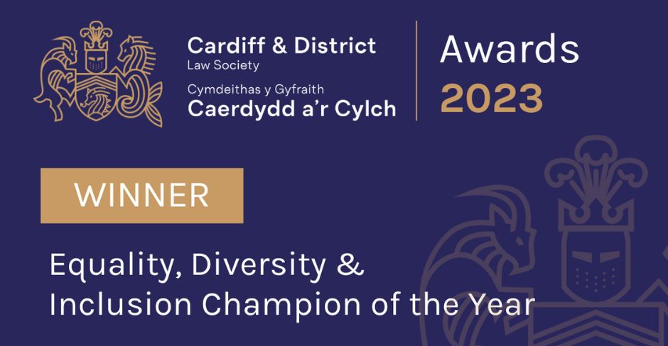 Winner - Equality, Diversity & Inclusion Champion of the Year